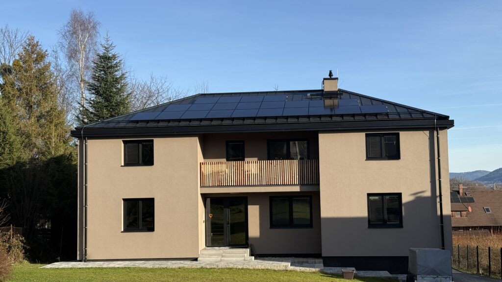 FVE pro rodinný dům, Čeladná